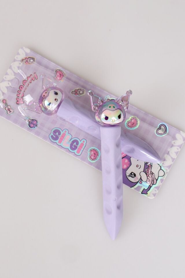 DEKOMUS İLE YENİ SEZON LİSANSLI KUROMI ''TEKLİ'' 3D BLISTER SİLGİ