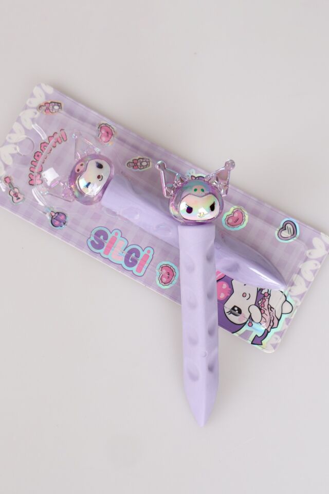 DEKOMUS İLE YENİ SEZON LİSANSLI KUROMI ''TEKLİ'' 3D BLISTER SİLGİ