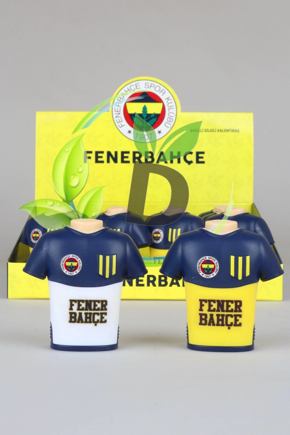 ''DEKOMUS CEP DEFTERİ HEDİYELİ'' LİSANSLI FENERBAHÇE SİLGİLİ FORMA TASARIMLI KALEMTRAŞ ''TEK ADET''