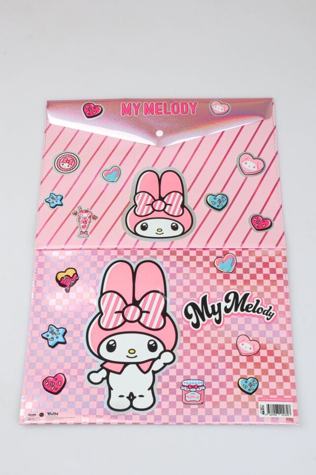 ''DEKOMUS CEP DEFTERİ HEDİYELİ'' YENİ SEZON LİSANSLI MY MELODY ''2 ADET'' ÇITÇITLI DOSYA