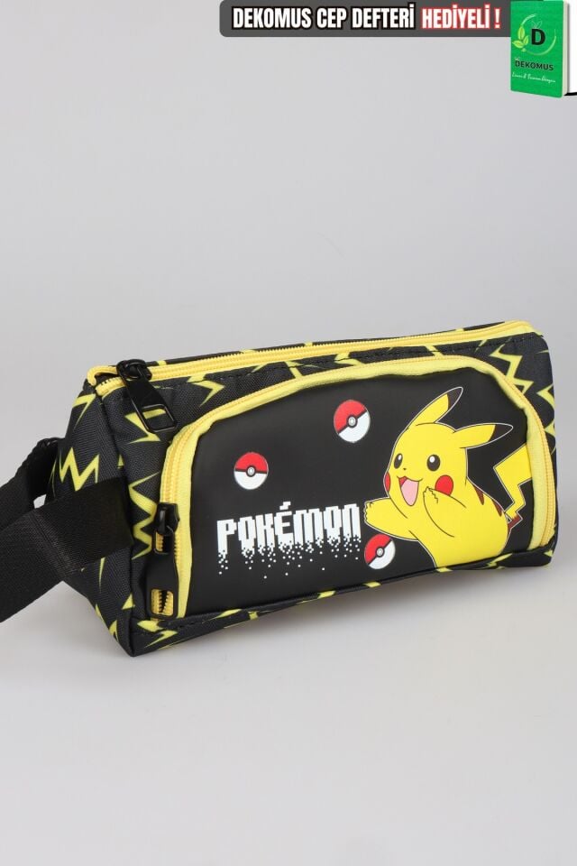 Lisanslı Pokemon Electric Shadow Collection Kalem Çantası Dekomus Cep Defteri Hediyeli