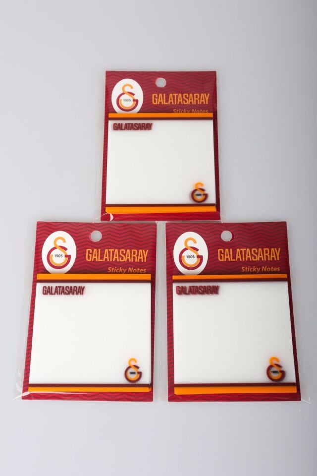 ''DEKOMUS CEP DEFTERİ HEDİYELİ'' LİSANSLI GALATASARAY ''TEKLİ'' ŞEFFAF POST-IT 50 YAPRAK
