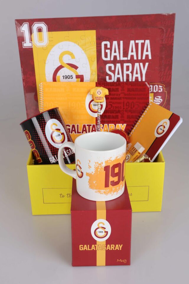 DEKOMUS İLE ÖZEL KUTULU GALATASARAY ''FULL'' KIRTASİYE SETİ