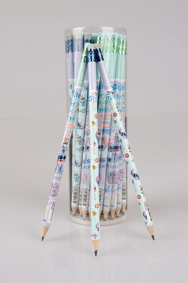LİSANSLI STITCH 2 ADET SİLGİLİ KURŞUN KALEM
