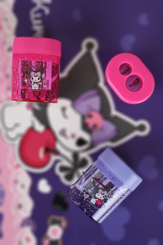 YENİ SEZON LİSANSLI KUROMİ '' 2 ADET '' ÇİFT BIÇAKLI OVAL KALEMTRAŞ