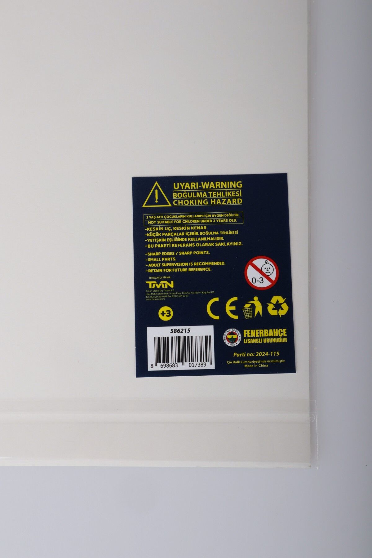 LİSANSLI FENERBAHÇE 3D ŞEKİLLİ ETİKET/STICKER  ''DEKOMUS CEP DEFTERİ HEDİYELİ''