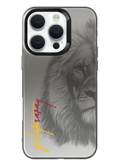 x Dekomus Lisanslı Galatasaray Iphone 15 Pro Premium Aslan Telefon Kılıfı ''Dekomus Cep Defteri Hediyeli''
