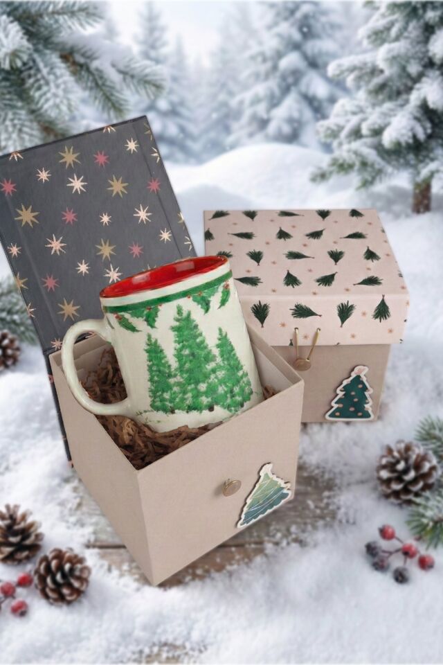 Winter Cozy Collection Dekomus Özel Kutulu Kupa