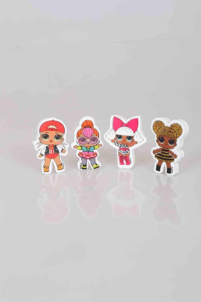 LİSANSLI LOL SURPRISE 4'LÜ SİLGİ