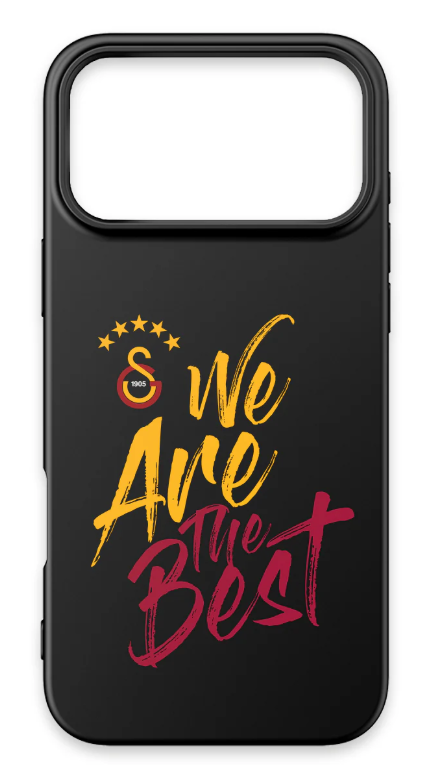 x Dekomus Lisanslı Galatasaray Iphone 17 Pro Max We Are The Best Silikon Telefon Kılıfı ''Dekomus Cep Defteri Hediyeli''