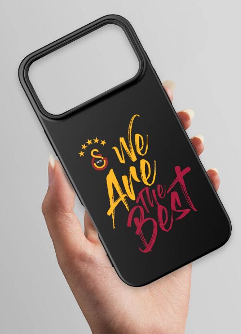 x Dekomus Lisanslı Galatasaray Iphone 17 Pro We Are The Best Silikon Telefon Kılıfı ''Dekomus Cep Defteri Hediyeli''