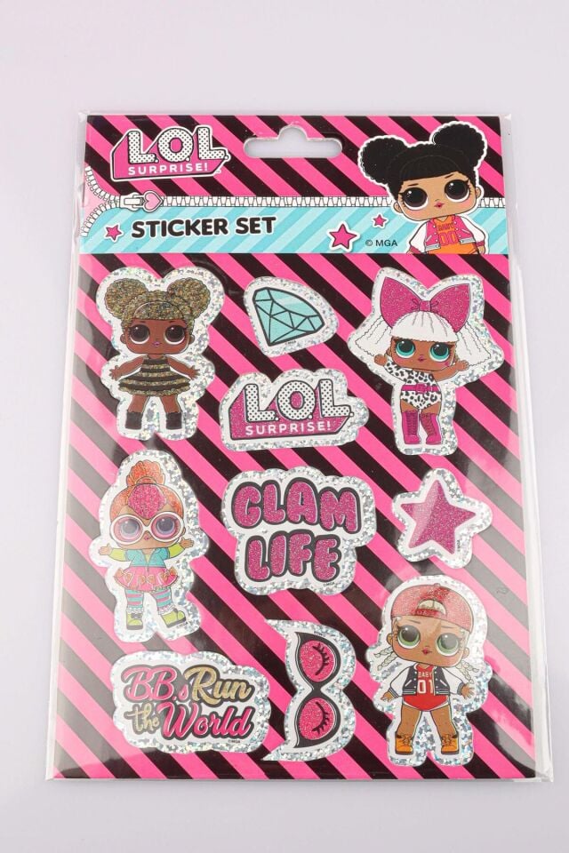 L.O.L. SURPRISE LİSANSLI STICKER SET