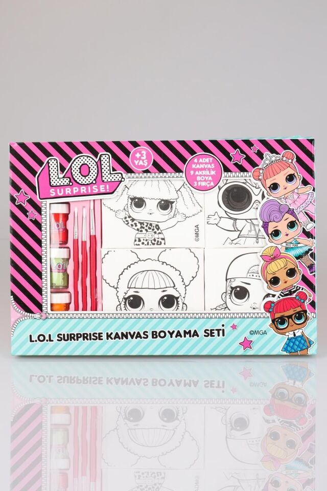 LİSANSLI L.O.L SURPRISE KANVAS BOYAMA SETİ