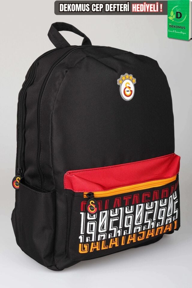 x Dekomus Lisanslı Galatasaray 3D Baskılı Büyük Boy Lise Çantası