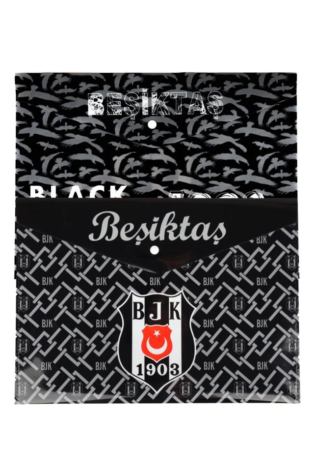 ''DEKOMUS CEP DEFTERİ HEDİYELİ'' YENİ SEZON LİSANSLI BEŞİKTAŞ 2'Lİ ÇITÇITLI DOSYA