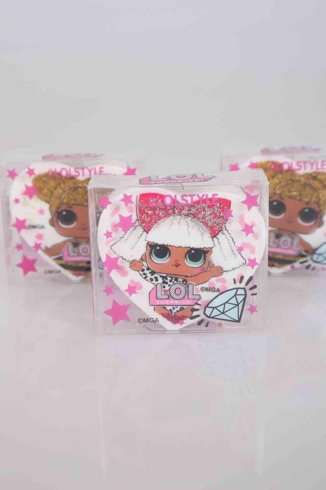 LİSANSLI LOL SURPRISE KALP ŞEKİLLİ SİLGİ