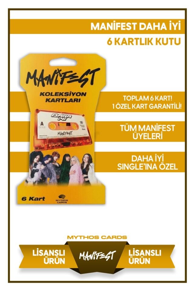 MANİFEST KOLEKSİYON KARTLARI – DAHA İYİ SERİSİ