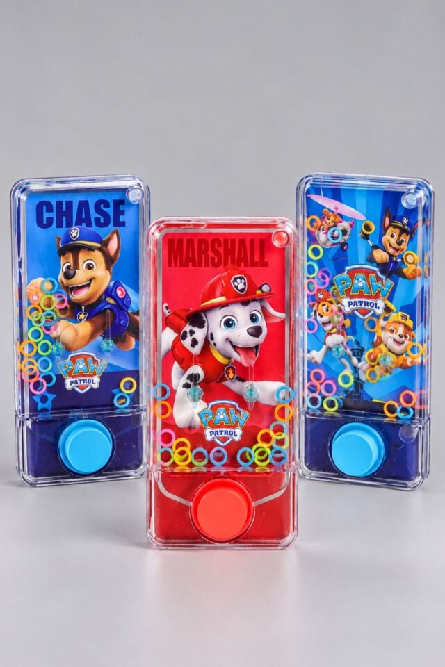 Lisanslı Paw Patrol Chase Silikon Su Oyunu Tek Adet Dekomus Cep Defteri Hediyeli