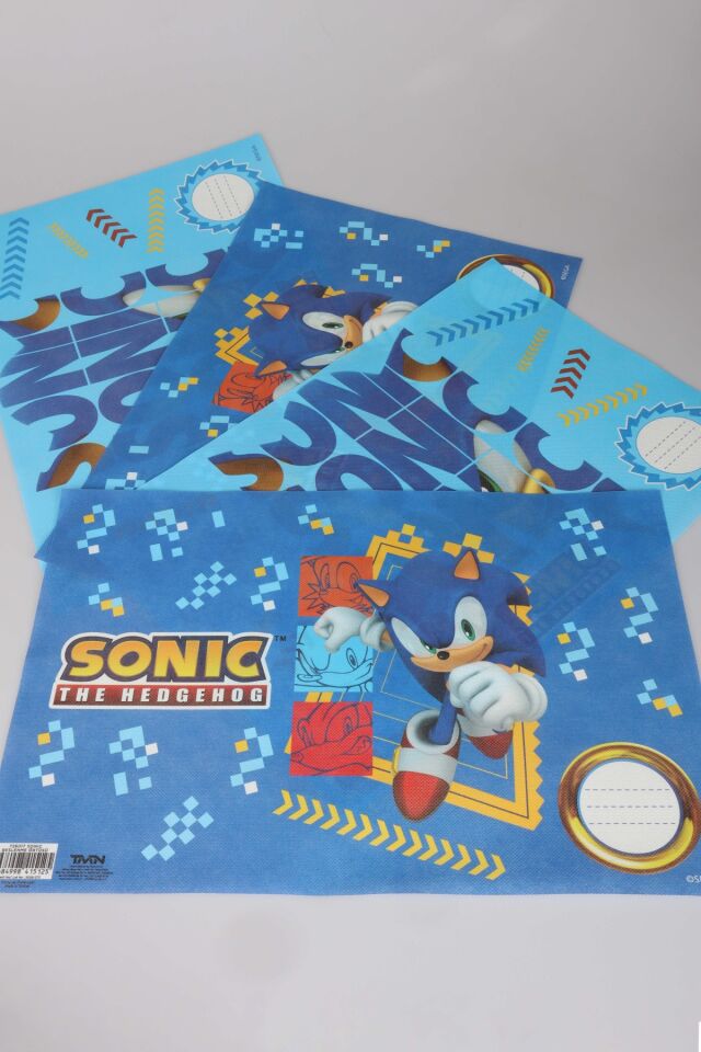 x Dekomus Lisanslı Sonic 4 Adet Beslenme Örtüsü