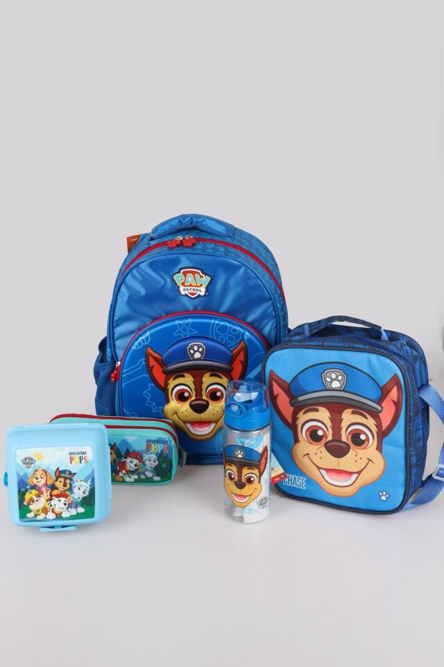 DEKOMUS İLE YENİ SEZON LİSANSLI PAW PATROL OKULDA MACERA KOLEKSİYONU OKUL,TERMOSLU BESLENME VE KALEM ÇANTASI İLE MATARA VE BESLENME KABI OKUL SETİ