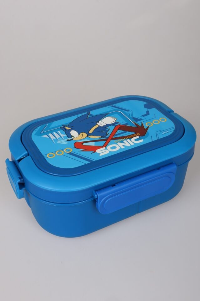 x Dekomus Lisanslı Sonic 3 Bölmeli Beslenme Kabı / Lunch Box