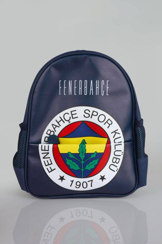 ''DEKOMUS CEP DEFTERİ HEDİYELİ'' YENİ SEZON LİSANSLI FENERBAHÇE ÇİFT BÖLMELİ KÜÇÜK BOY 32 CM ANAOKUL ÇANTASI