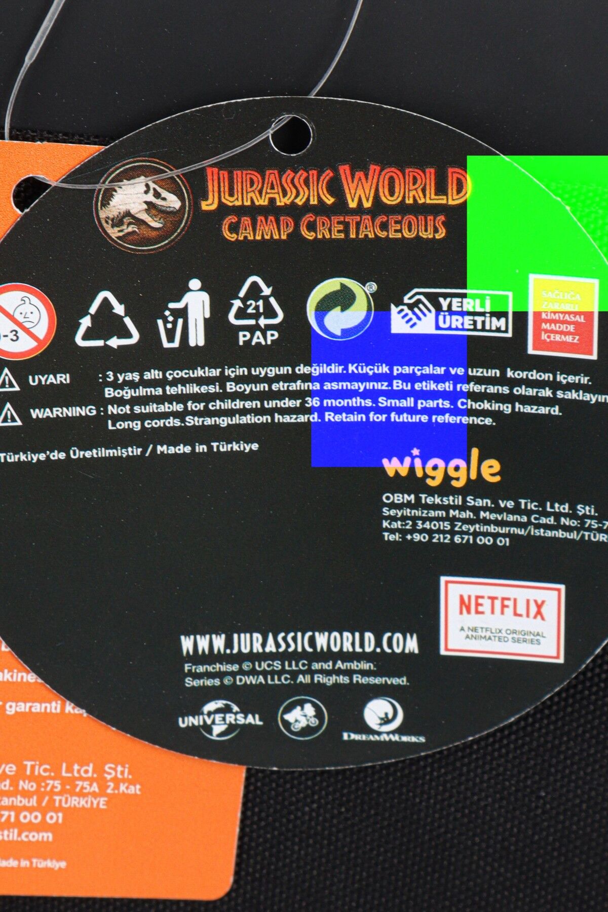 x Dekomus ''T-Rex Force Collection'' Jurassıc World Lisanslı Beslenme Çantası,Matara ve Beslenme Kabı Seti