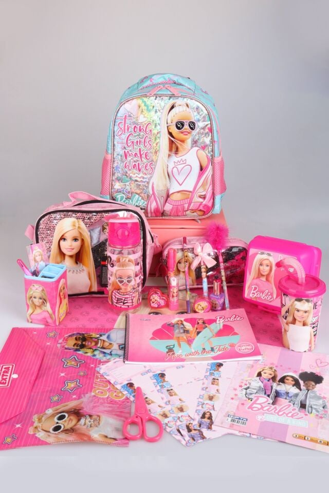 LİSANSLI TEK BÖLMELİ KÜÇÜK BOY 32 CM ANAOKUL,KALEM VE BESLENME ÇANTASI,MATARA,BESLENME KABI İLE KIRTASİYE OKUL SETİ