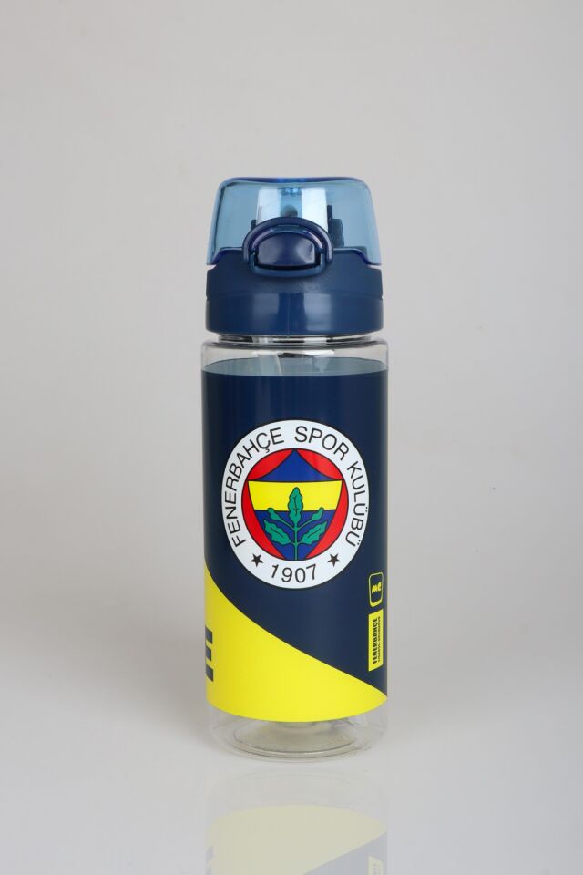 ''DEKOMUS CEP DEFTERİ HEDİYELİ''  YENİ SEZON LİSANSLI FENERBAHÇE ARMA TRITAN MATARA 500 ML