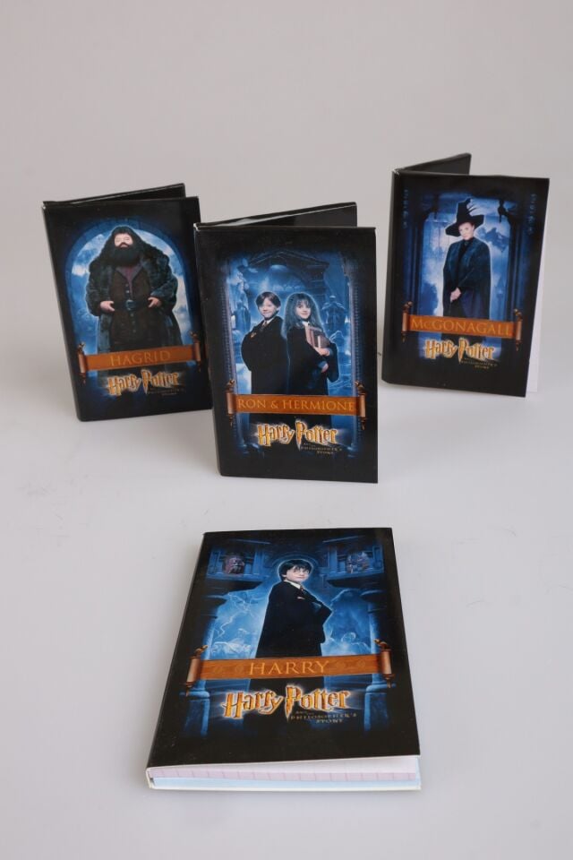 x Dekomus ''Wizard Icons Collection'' Harry Potter Lisanslı A7 2'li Not Defteri