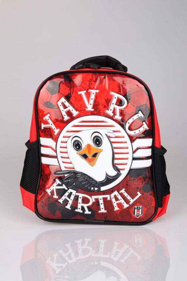 YENİ SEZON LİSANSLI BEŞİKTAŞ TEK BÖLMELİ KÜÇÜK BOY 32 CM ANAOKUL ÇANTASI YAVRU KARTAL