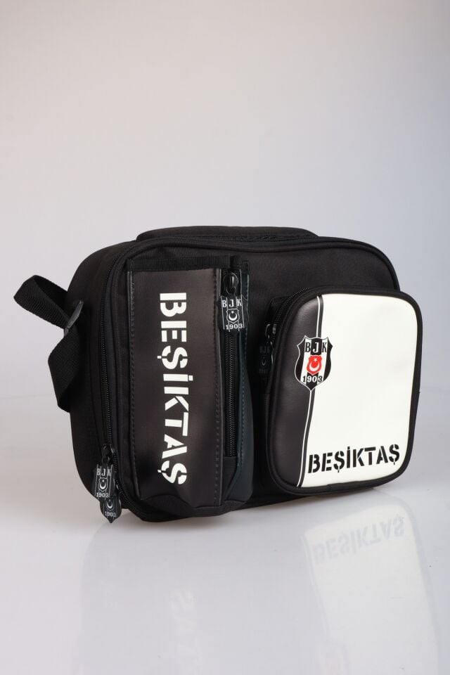 YENİ SEZON LİSANSLI BEŞİKTAŞ 3 BÖLMELİ ÇUBUKLU BESLENME ÇANTASI