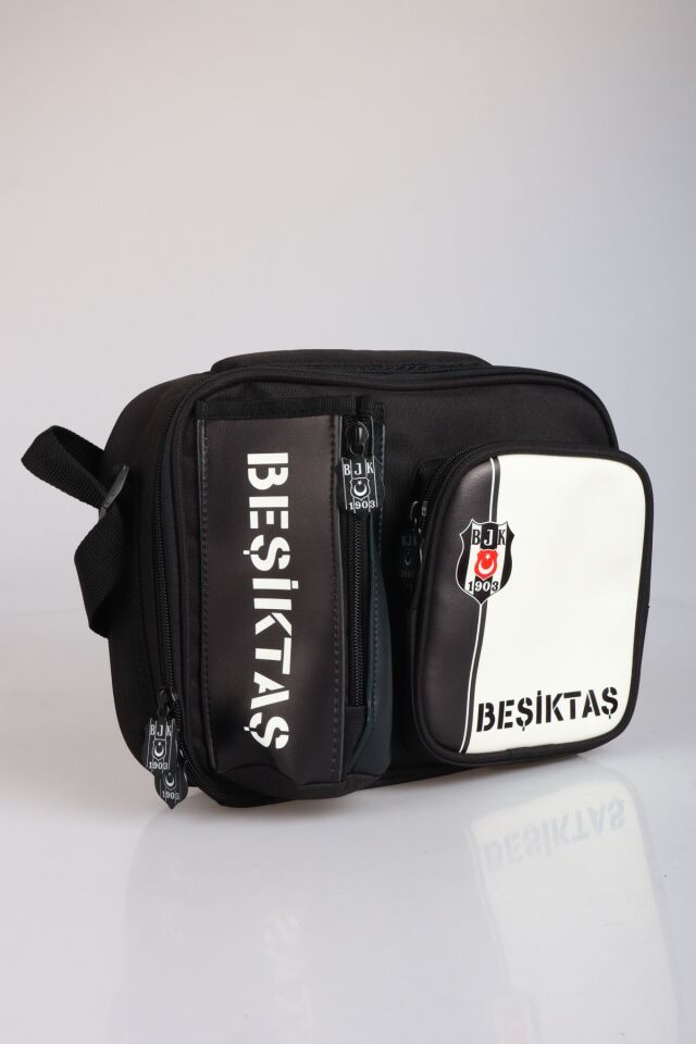 YENİ SEZON LİSANSLI BEŞİKTAŞ 3 BÖLMELİ ÇUBUKLU BESLENME ÇANTASI