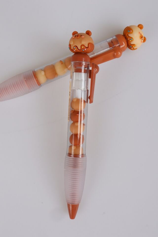 x Dekomus Capybara Jell Tükenmez Kalem ''Dekomus Cep Defteri Hediyeli'' Tek Adet