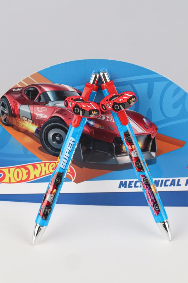 2024 YENİ SEZON LİSANSLI HOT WHEELS MASKOTLU VERSATİL UÇLU KALEM 0.7 MM