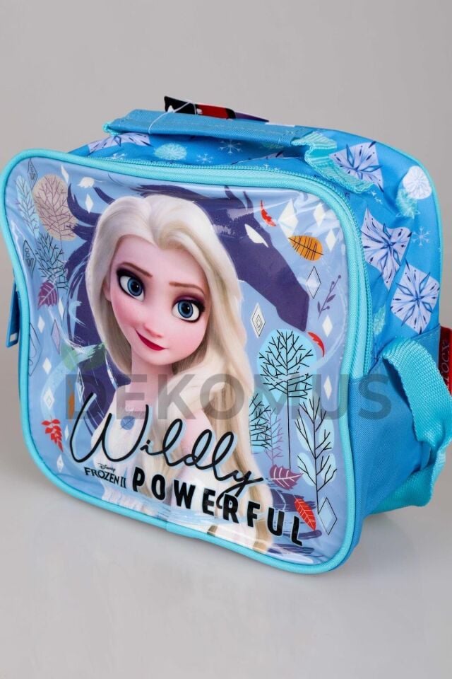 YENİ SEZON LİSANSLI FROZEN ELSA BESLENME ÇANTASI ECHO WIDELY YALITIMLI