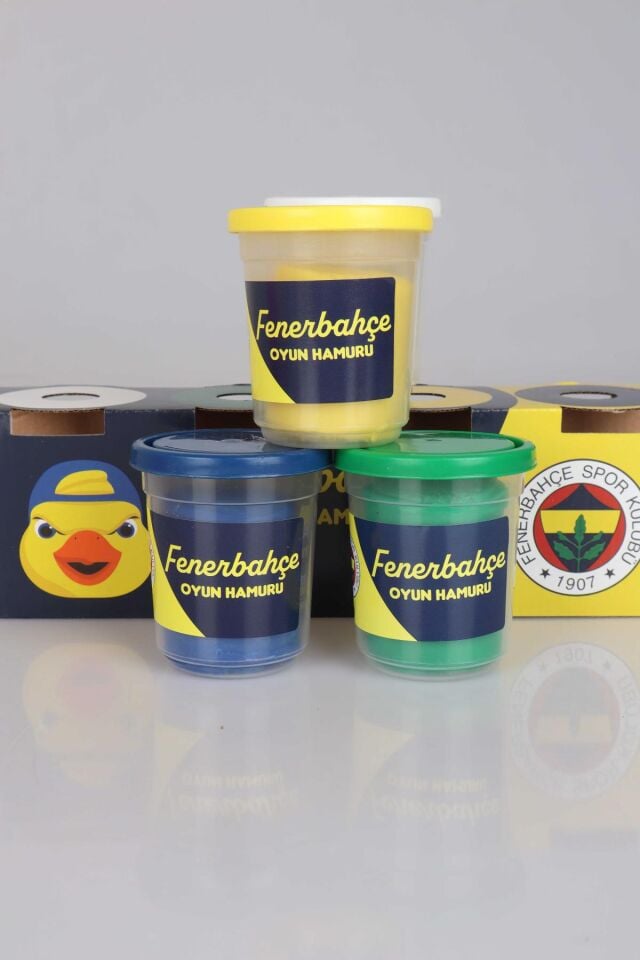 DEKOMUS İLE YENİ SEZON LİSANSLI FENERBAHÇE ''TEK ADET'' OYUN HAMURU