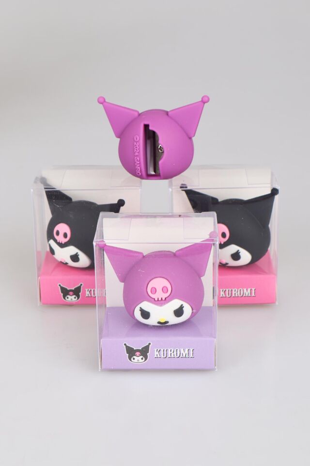 DEKOMUS İLE YENİ SEZON LİSANSLI KUROMİ 3D ŞEKİLLİ TEKLİ KALEMTRAŞ