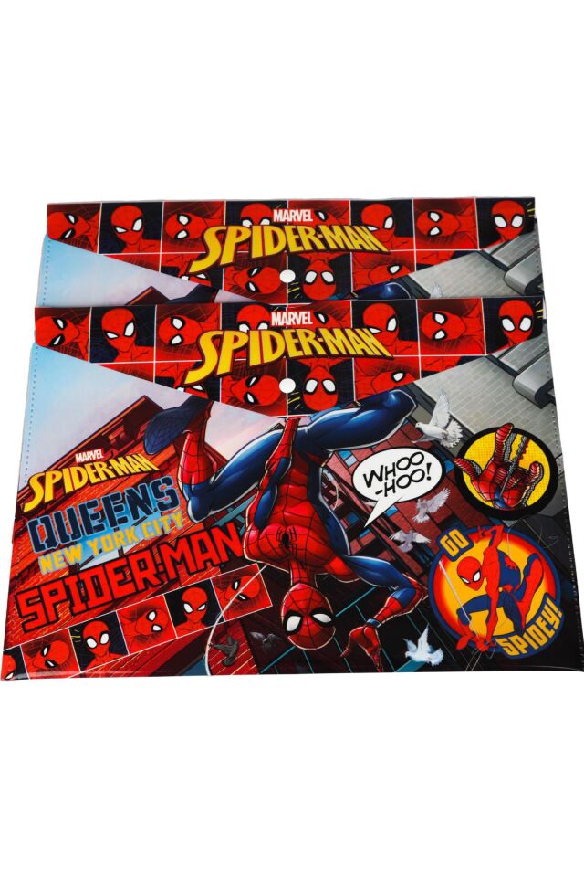 YENİ SEZON LİSANSLI SPIDERMAN 2'Lİ ÇITÇITLI DOSYA