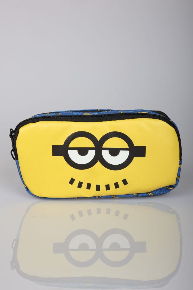 x Dekomus ,  Lisanslı Minions Banana Mood Collection Kalem Çantası