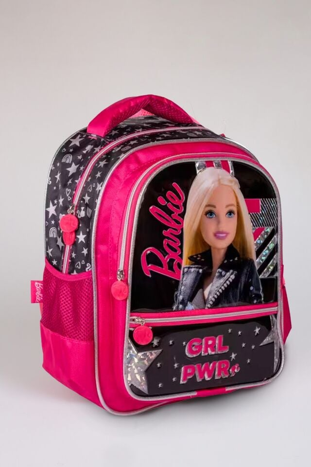 x Dekomus Lisanslı Barbie ''Girl Power Collection'' Büyük Boy Okul Çantası ''Dekomus Cep Defteri Hediyeli''