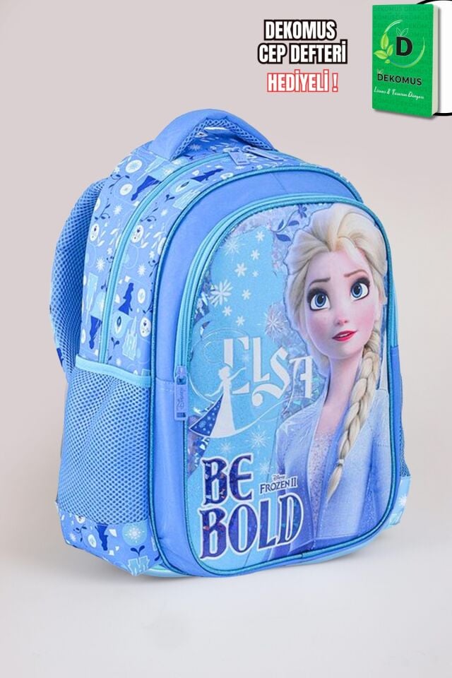 x Dekomus Lisanslı Elsa Frozen ''Ice Queen Collection'' Frozen Lisanslı Ortopedik İlkokul Çantası