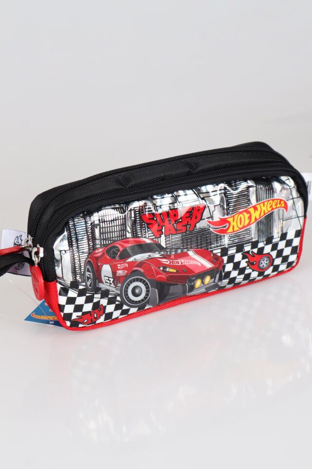 DEKOMUS İLE YENİ SEZON LİSANSLI HOT WHEELS KALEM ÇANTASI