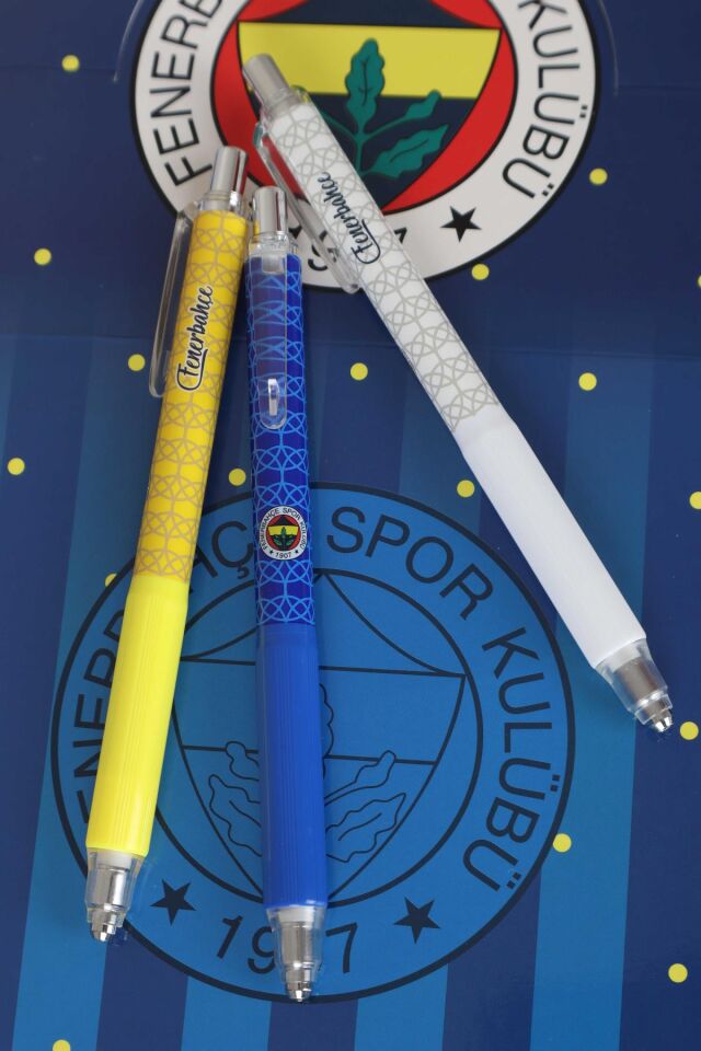 DEKOMUS İLE YENİ SEZON LİSANSLI FENERBAHÇE WISE VERSATİL UÇLU KALEM 0,7 MM