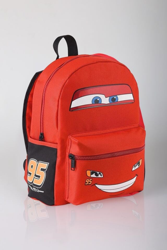 Lisanslı Cars Brick Champion's Colleciton 32 Cm Tek Bölmeli Küçük Boy Anaokul Çantası