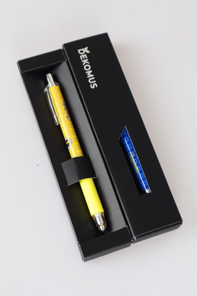 DEKOMUS İLE YENİ SEZON LİSANSLI PREMIUM ÖZEL KUTULU FENERBAHÇE WISE VERSATİL UÇLU KALEM 0,7 MM