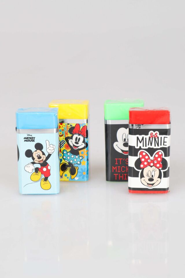 DEKOMMUS İLE LİSANSLI MINNIE MOUSE 2'Lİ SİLGİ