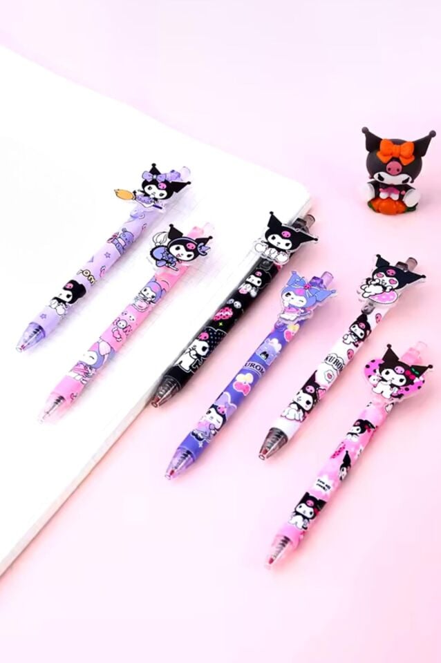 DEKOMUS İLE YENİ SEZON LİSANSLI KUROMI ''TEKLİ'' 2D VERSATİL UÇLU KALEM 0.7 MM