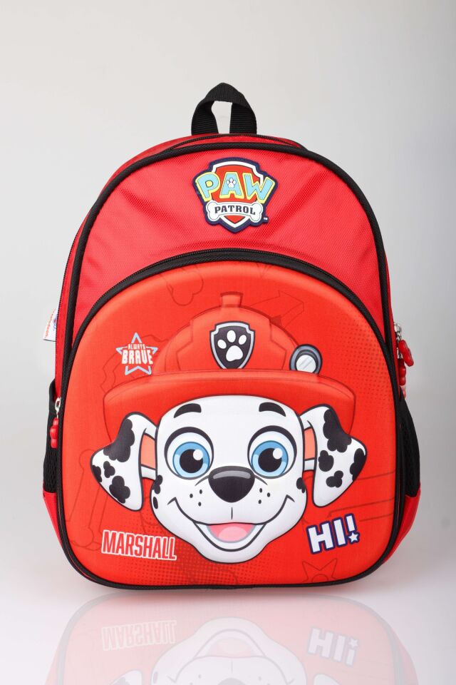 x Dekomus Lisanslı Paw Patrol Marshall 35 Cm Küçük Boy Anaokul Çantası