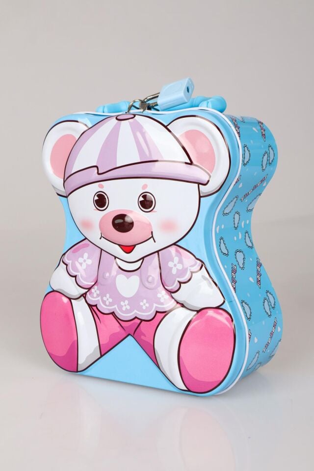 DEKOMUS İLE ÖZEL TASARIM KİLİTLİ KUMBARA ''AYICIK''